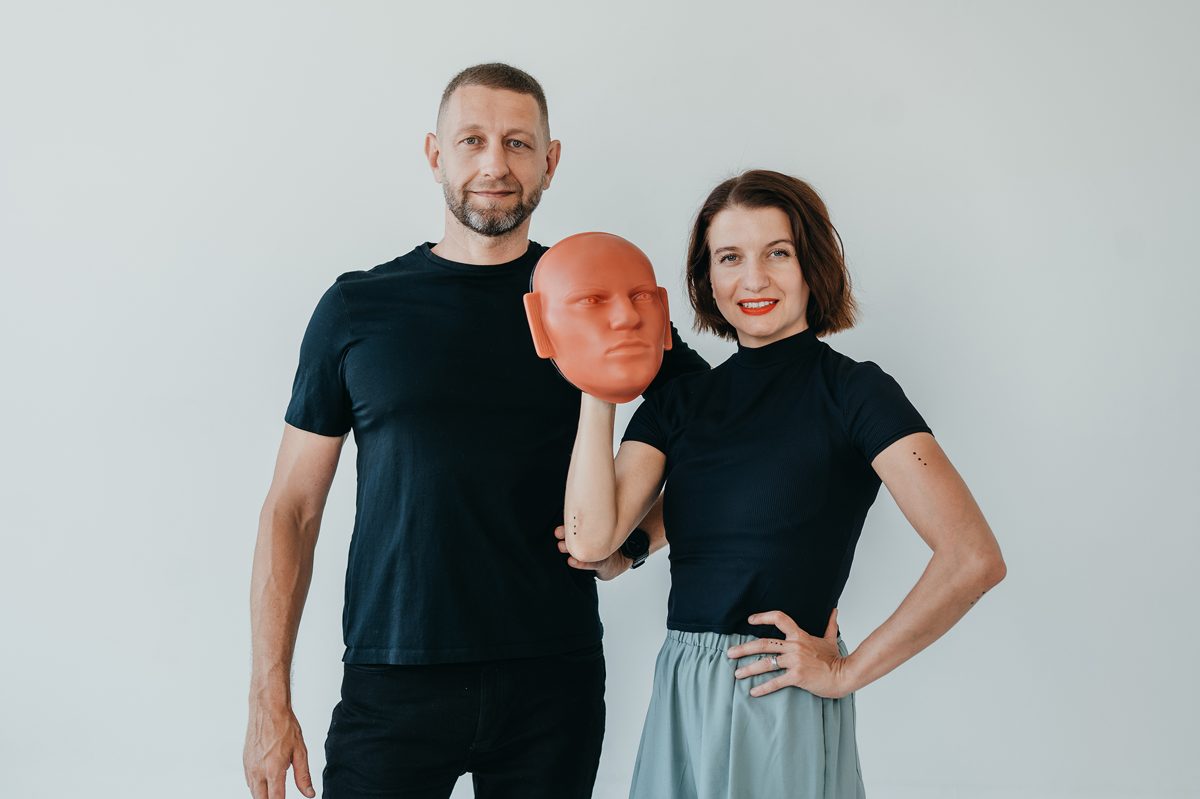 Pavel and Jasmína Houdek, founders of Modern Self-Defense, in Prague